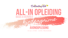 Afbeelding in Gallery-weergave laden, All-in avondopleiding kindergrime