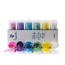 Afbeelding in Gallery-weergave laden, Chunky glitter sixpack