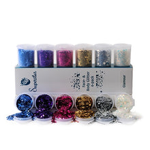 Afbeelding in Gallery-weergave laden, Chunky glitter sixpack