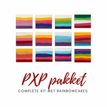 Afbeelding in Gallery-weergave laden, PXP Rainbowcake set