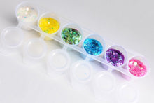 Afbeelding in Gallery-weergave laden, Chunky glitter sixpack
