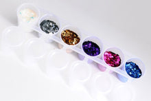 Afbeelding in Gallery-weergave laden, Chunky glitter sixpack
