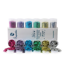 Afbeelding in Gallery-weergave laden, Chunky glitter sixpack

