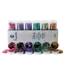 Afbeelding in Gallery-weergave laden, Chunky glitter sixpack
